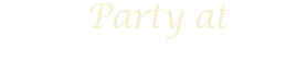 Party Hire - your event hire specialists